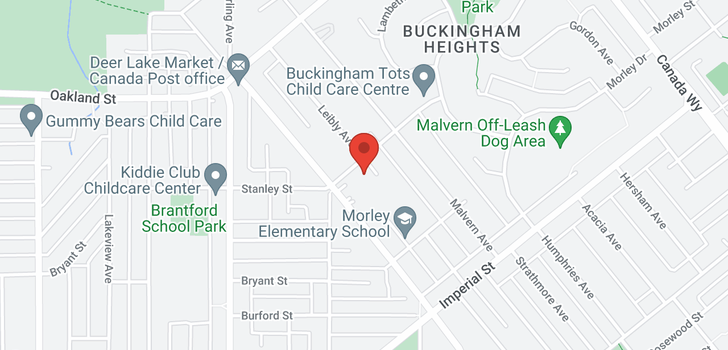 map of 6323 LEIBLY AVENUE AVENUE